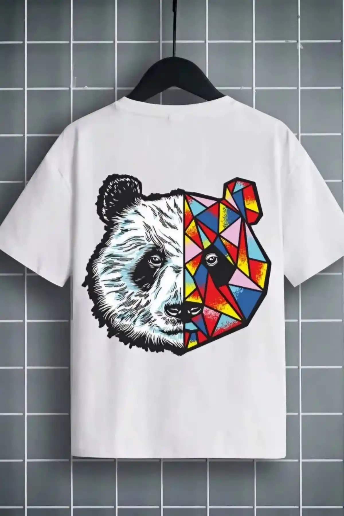 Unisex Çocuk Baskılı T-Shirt - Beyaz