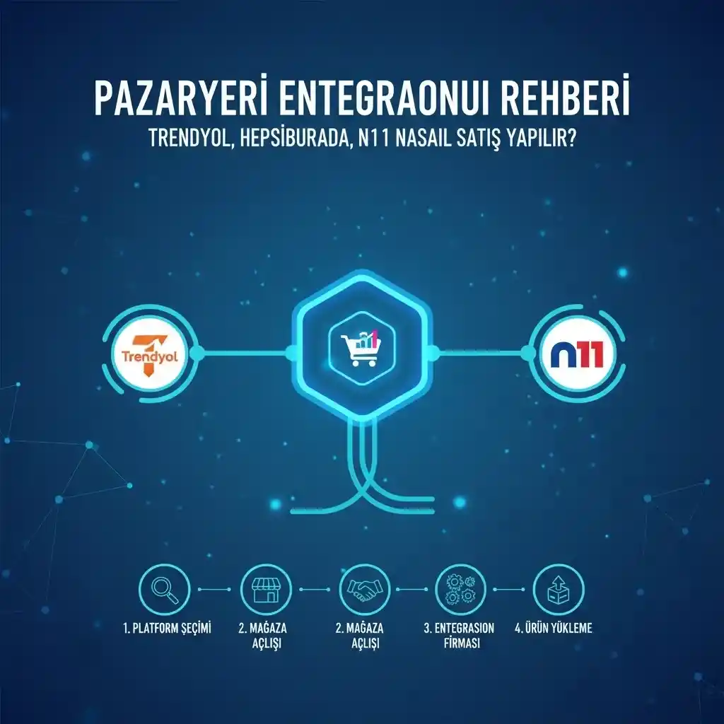 Pazaryeri Entegrasyonu Rehberi: Trendyol, Hepsiburada, N11 Nasıl Satış Yapılır?