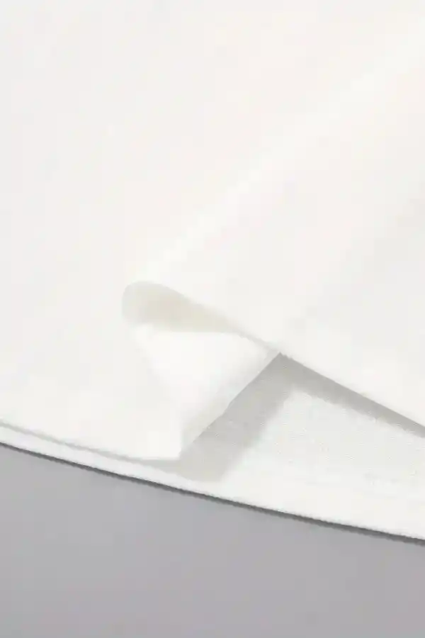 Erkek Kısa Kol Yazlık Tişört Bisiklet Yaka Palmiye Baskılı T-Shirt - Beyaz