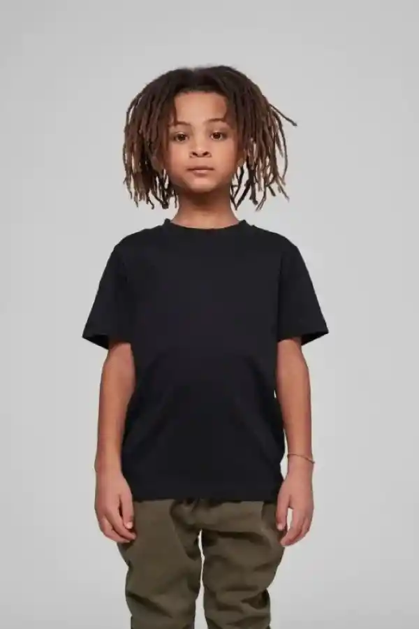 Çocuk Unisex Basic T-Shirt - Siyah