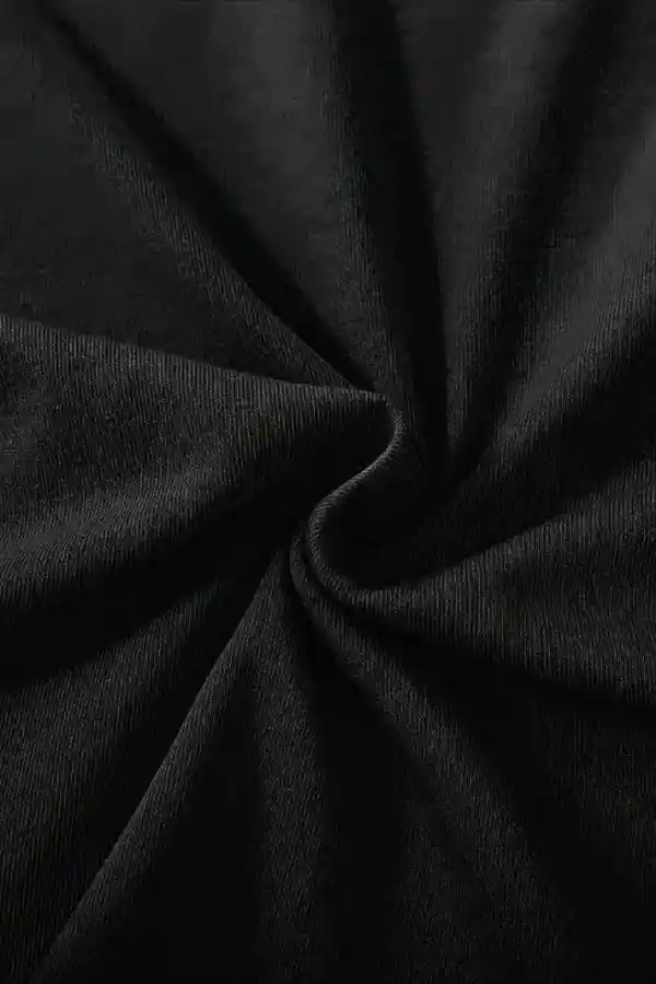 Kadın Tişört fiyonk baskılı Bisiklet yaka yazlık Kısa Kol oversize t-shirt - Siyah