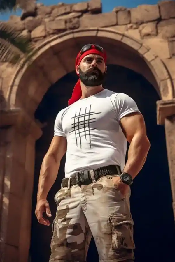 Erkek Kısa Kol Yazlık Tişört Bisiklet Yaka Baskılı Oversize T-Shirt - Beyaz