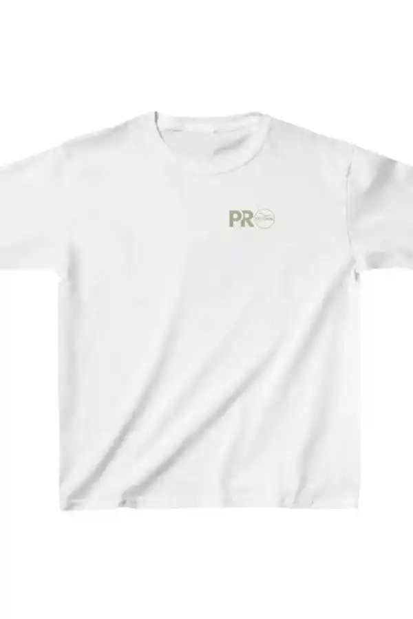 Unisex Çocuk Baskılı T-Shirt - Beyaz