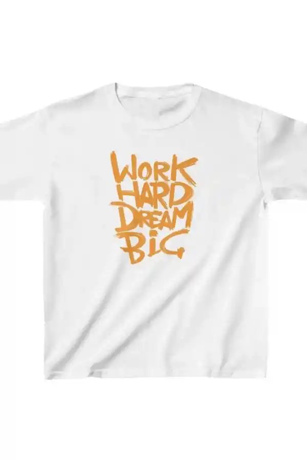 Unisex Çocuk Baskılı T-Shirt - Beyaz