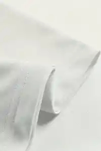 Erkek Tişört Penye Compack Ejder Baskılı Bisiklet Yaka T-shirt - Beyaz