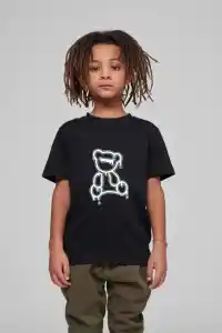Çocuk Unisex Baskılı T-Shirt - Siyah