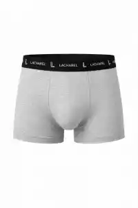 Erkek Likralı Pamuklu Nefes Alan Penye Boxer 3lü Paket - Gri