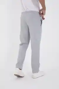 Erkek Üç İplik Basic Eşofman Pantolon - Gri
