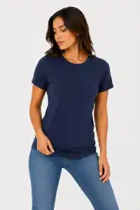 Kadın 3’lü Kısa Kollu Bisiklet Yaka Basic Slim Fit T-Shirt - Mor - Petrol Mavisi - Hardal