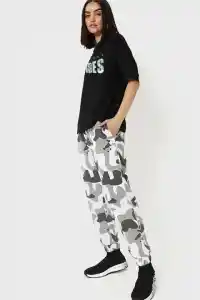 Kadın Kısa Kol Yazlık Tişört Bisiklet Yaka VIBES Baskılı T-Shirt - Siyah