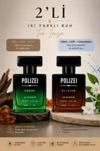 Polizei 2Li Erkek Parfüm EDP 50 ML Kalıcı Odunsu ve Fresh koku