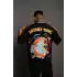 Erkek Dijital Baskılı T-Shirt - Siyah