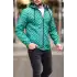 Unisex Kapüşonlu İçi Astarlı Yağmurluk - Zümrüt
