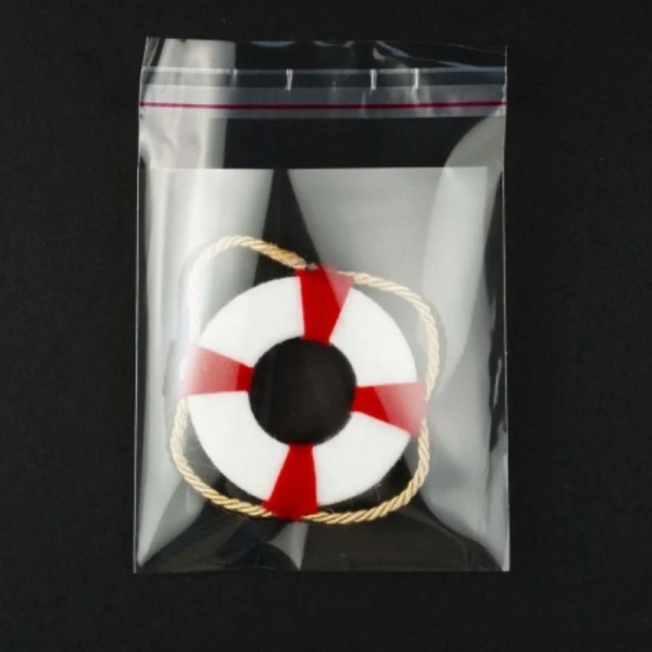 15x30 Bantlı Torba Şeffaf Poşet