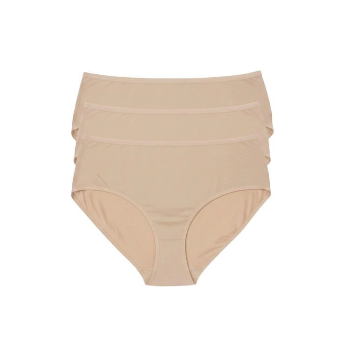 3LÜ SET KÜLOT-SİYAH-BEYAZ-TEN DOR2850