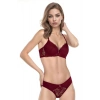 Le Jardin 5065 Kadın Dantelli Push Up Dolgulu B Cup Sütyen Takım