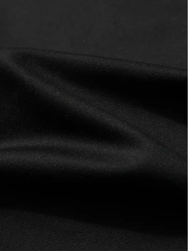 Lushiowear Erkek T-Shirt Komik Kedi Baskılı kısa kol Tişört - Siyah