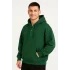 Erkek Ovarsize Kapüşonlu Swetshirt Kanguru Çepli Cıtcıtlı 3 iplik Şardonlu Hoodie - Haki