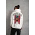 Erkek SCHOOL BOY Baskılı Kapüşonlu Sweat - Beyaz