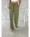 Ayrobin Oversize Kadın Pantalon - Mint Yeşili