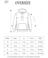 Double Oversize Kapşonlu Nakışlı SweatShirt - Füme