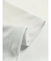 Lushiowear Erkek Tişört Penye Compack Ejder Baskılı Bisiklet Yaka T-shirt - Beyaz