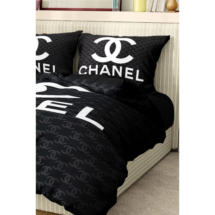 Marka Nevresim Takımı Çift Kişilik Pamuklu Saten Kumaş 6 Parça 3D Dijital Baskı Duvet Cover Set Model No:34