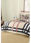 Marka Nevresim Takımı Çift Kişilik Pamuklu Saten Kumaş 6 Parça 3D Dijital Baskı Duvet Cover Set Model No:12