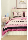 Marka Nevresim Takımı Çift Kişilik Pamuklu Saten Kumaş 6 Parça 3D Dijital Baskı Duvet Cover Set Model No:18