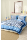 Marka Nevresim Takımı Çift Kişilik Pamuklu Saten Kumaş 6 Parça 3D Dijital Baskı Duvet Cover Set Model No:40