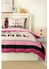 Marka Nevresim Takımı Çift Kişilik Pamuklu Saten Kumaş 6 Parça 3D Dijital Baskı Duvet Cover Set Model No:18