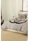Marka Nevresim Takımı Çift Kişilik Pamuklu Saten Kumaş 6 Parça 3D Dijital Baskı Duvet Cover Set Model No:52
