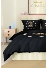 Marka Nevresim Takımı Çift Kişilik Pamuklu Saten Kumaş 6 Parça 3D Dijital Baskı Duvet Cover Set