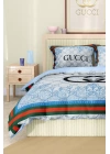 Marka Nevresim Takımı Çift Kişilik Pamuklu Saten Kumaş 6 Parça 3D Dijital Baskı Duvet Cover Set Model No:51