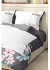 Marka Nevresim Takımı Çift Kişilik Pamuklu Saten Kumaş 6 Parça 3D Dijital Baskı Duvet Cover Set Model No:47