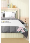Marka Nevresim Takımı Çift Kişilik Pamuklu Saten Kumaş 6 Parça 3D Dijital Baskı Duvet Cover Set Model No:47