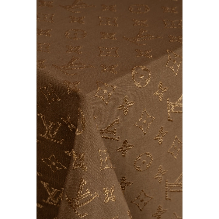 Louis Vuitton Masa Örtüsü 160*220 Cm BRODE GÜPÜRLÜ KDK İplik Özel Jakar Dokuma Dertsiz Leke Tutmaz Özel Kutulu