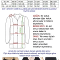 Kadın Gömlek Yaka Uzun Boy Doktor - Öğretmen Önlüğü