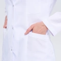Kadın Gömlek Yaka Uzun Boy Doktor - Öğretmen Önlüğü