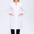 Kadın Gömlek Yaka Tesettür Boy Doktor - Öğretmen Önlüğü