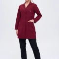 Kadın Personel Önlüğü ve Pantolon + Boneli - 3 lü Set