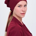 Kadın Personel Önlüğü ve Pantolon + Boneli - 3 lü Set
