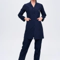 Kadın Personel Önlüğü ve Pantolon + Boneli - 3 lü Set