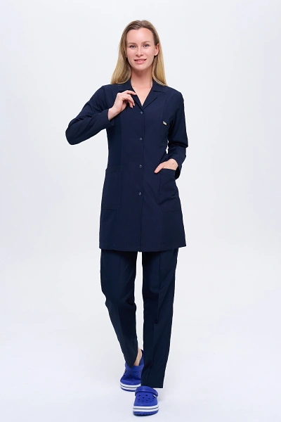 Kadın Personel Önlüğü ve Pantolon - 2 li Set