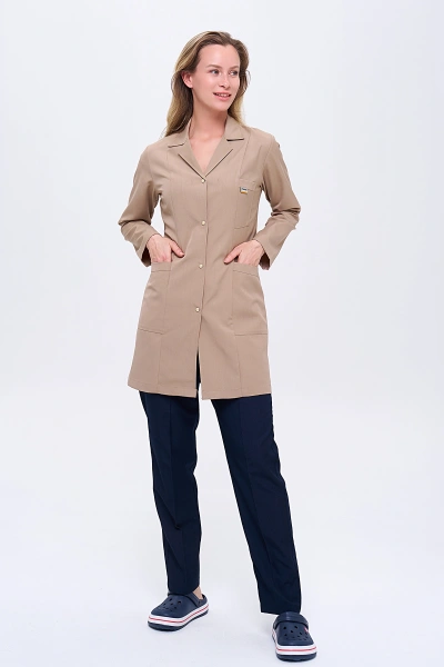 Kadın Personel Önlüğü ve Pantolon - 2 li Set