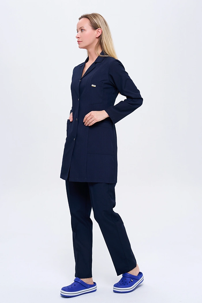 Kadın Personel Önlüğü ve Pantolon - 2 li Set