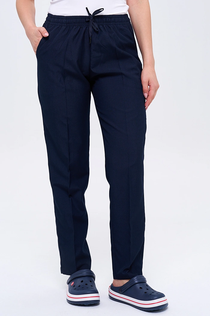 Kadın Personel Önlüğü ve Pantolon + Boneli - 3 lü Set