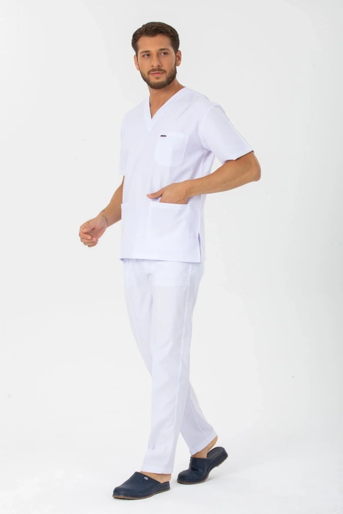 Erkek Alpaka V Yaka Tek Üst