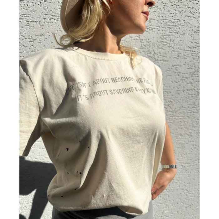 Baskı Yazılı T-Shirt