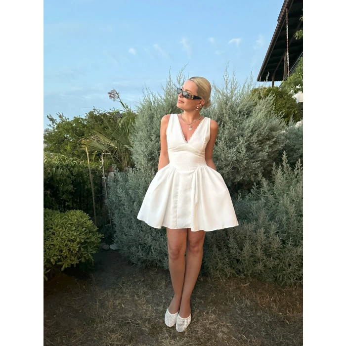 Prenses Beyaz Elbise